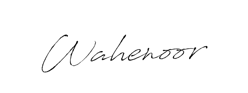 You should practise on your own different ways (Antro_Vectra) to write your name (Wahenoor) in signature. don't let someone else do it for you. Wahenoor signature style 6 images and pictures png