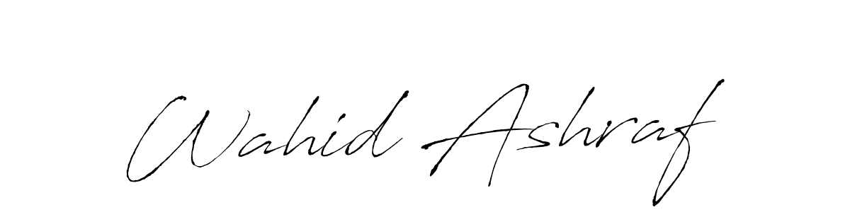 Make a short Wahid Ashraf signature style. Manage your documents anywhere anytime using Antro_Vectra. Create and add eSignatures, submit forms, share and send files easily. Wahid Ashraf signature style 6 images and pictures png