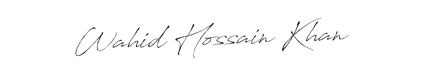 You can use this online signature creator to create a handwritten signature for the name Wahid Hossain Khan. This is the best online autograph maker. Wahid Hossain Khan signature style 6 images and pictures png