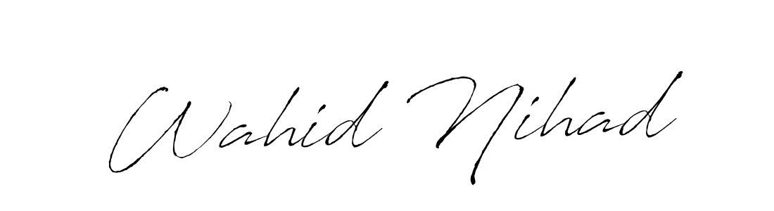 Once you've used our free online signature maker to create your best signature Antro_Vectra style, it's time to enjoy all of the benefits that Wahid Nihad name signing documents. Wahid Nihad signature style 6 images and pictures png