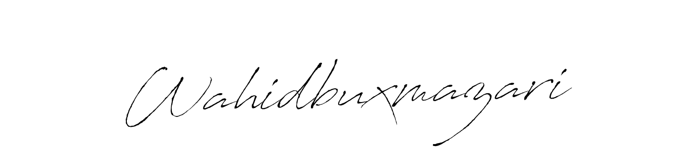 How to Draw Wahidbuxmazari signature style? Antro_Vectra is a latest design signature styles for name Wahidbuxmazari. Wahidbuxmazari signature style 6 images and pictures png