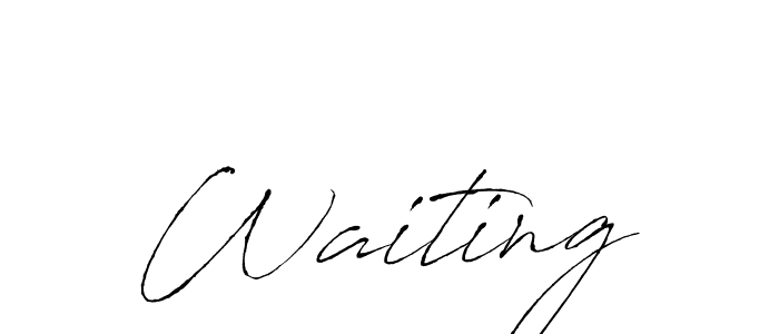 Once you've used our free online signature maker to create your best signature Antro_Vectra style, it's time to enjoy all of the benefits that Waiting name signing documents. Waiting signature style 6 images and pictures png