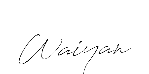 The best way (Antro_Vectra) to make a short signature is to pick only two or three words in your name. The name Waiyan include a total of six letters. For converting this name. Waiyan signature style 6 images and pictures png