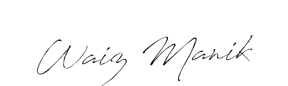 Make a short Waiz Manik signature style. Manage your documents anywhere anytime using Antro_Vectra. Create and add eSignatures, submit forms, share and send files easily. Waiz Manik signature style 6 images and pictures png