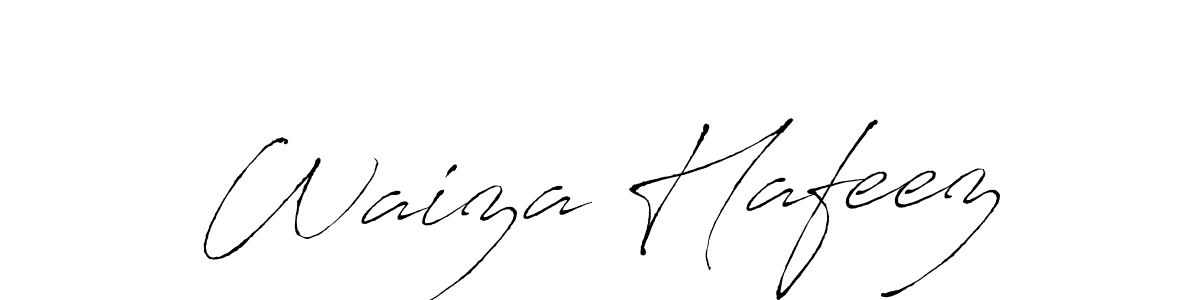 Make a beautiful signature design for name Waiza Hafeez. Use this online signature maker to create a handwritten signature for free. Waiza Hafeez signature style 6 images and pictures png