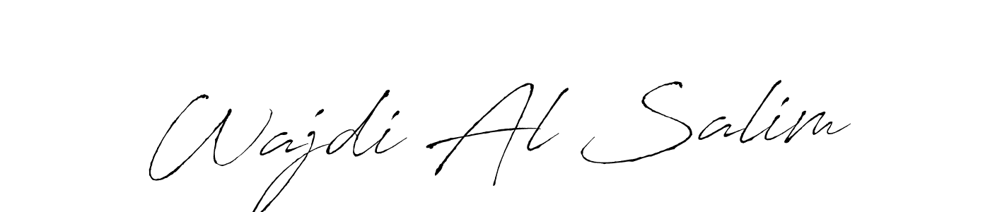 The best way (Antro_Vectra) to make a short signature is to pick only two or three words in your name. The name Wajdi Al Salim include a total of six letters. For converting this name. Wajdi Al Salim signature style 6 images and pictures png