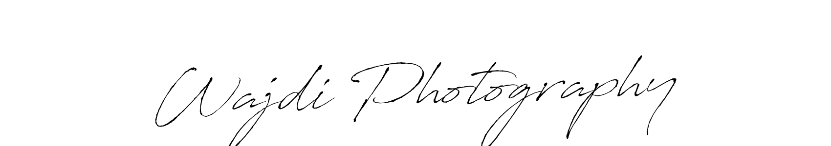 Similarly Antro_Vectra is the best handwritten signature design. Signature creator online .You can use it as an online autograph creator for name Wajdi Photography. Wajdi Photography signature style 6 images and pictures png