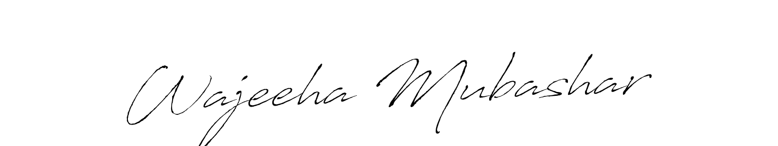 Make a beautiful signature design for name Wajeeha Mubashar. Use this online signature maker to create a handwritten signature for free. Wajeeha Mubashar signature style 6 images and pictures png