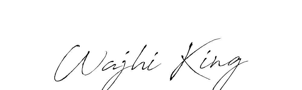 Best and Professional Signature Style for Wajhi King. Antro_Vectra Best Signature Style Collection. Wajhi King signature style 6 images and pictures png