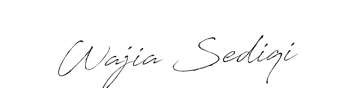 You should practise on your own different ways (Antro_Vectra) to write your name (Wajia Sediqi) in signature. don't let someone else do it for you. Wajia Sediqi signature style 6 images and pictures png