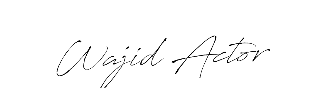 Here are the top 10 professional signature styles for the name Wajid Actor. These are the best autograph styles you can use for your name. Wajid Actor signature style 6 images and pictures png