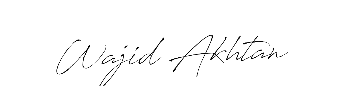 This is the best signature style for the Wajid Akhtan name. Also you like these signature font (Antro_Vectra). Mix name signature. Wajid Akhtan signature style 6 images and pictures png