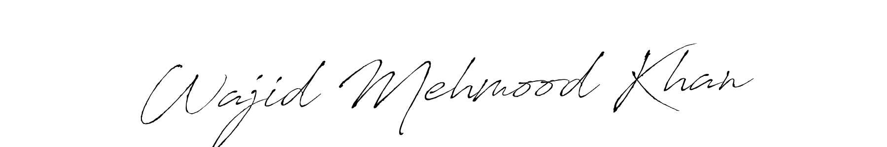 if you are searching for the best signature style for your name Wajid Mehmood Khan. so please give up your signature search. here we have designed multiple signature styles  using Antro_Vectra. Wajid Mehmood Khan signature style 6 images and pictures png