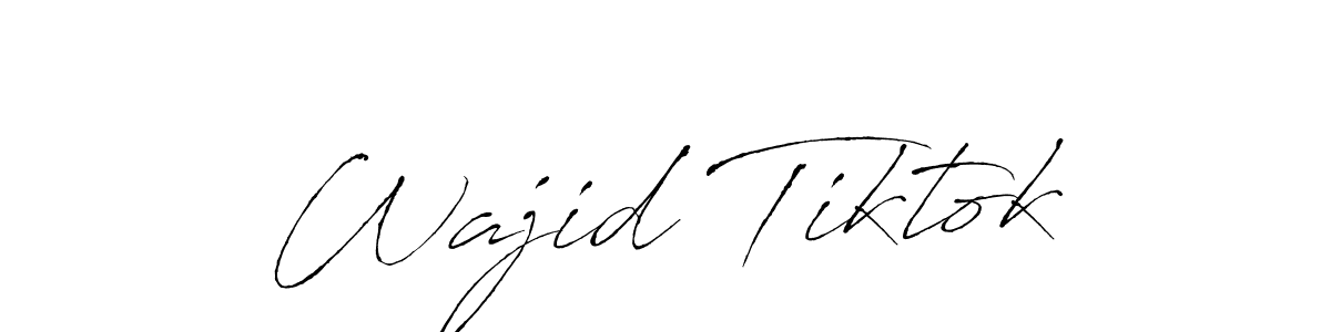 See photos of Wajid Tiktok official signature by Spectra . Check more albums & portfolios. Read reviews & check more about Antro_Vectra font. Wajid Tiktok signature style 6 images and pictures png