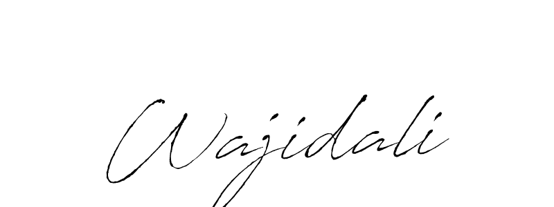 The best way (Antro_Vectra) to make a short signature is to pick only two or three words in your name. The name Wajidali include a total of six letters. For converting this name. Wajidali signature style 6 images and pictures png