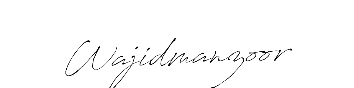 Similarly Antro_Vectra is the best handwritten signature design. Signature creator online .You can use it as an online autograph creator for name Wajidmanzoor. Wajidmanzoor signature style 6 images and pictures png