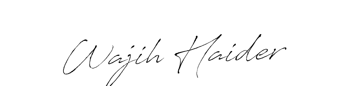 Best and Professional Signature Style for Wajih Haider. Antro_Vectra Best Signature Style Collection. Wajih Haider signature style 6 images and pictures png