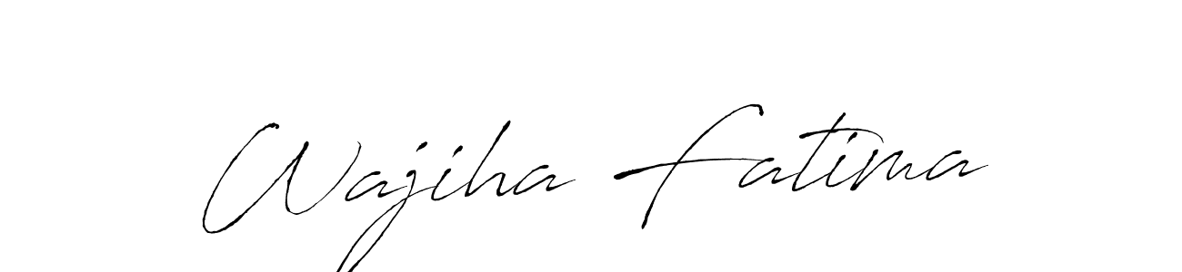 You should practise on your own different ways (Antro_Vectra) to write your name (Wajiha Fatima) in signature. don't let someone else do it for you. Wajiha Fatima signature style 6 images and pictures png