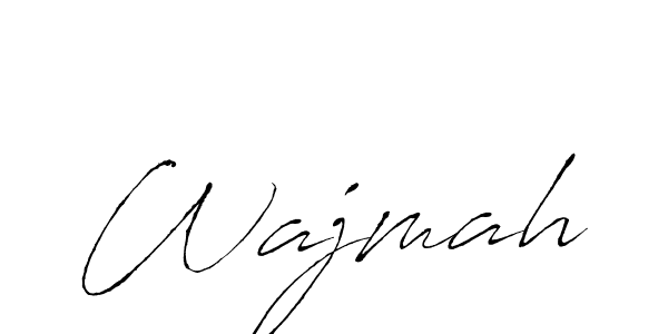 You can use this online signature creator to create a handwritten signature for the name Wajmah. This is the best online autograph maker. Wajmah signature style 6 images and pictures png