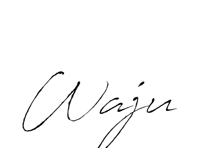 Antro_Vectra is a professional signature style that is perfect for those who want to add a touch of class to their signature. It is also a great choice for those who want to make their signature more unique. Get Waju name to fancy signature for free. Waju signature style 6 images and pictures png