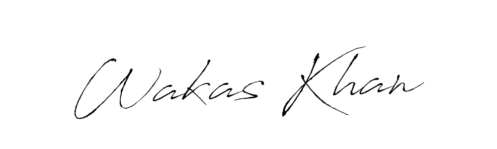 You should practise on your own different ways (Antro_Vectra) to write your name (Wakas Khan) in signature. don't let someone else do it for you. Wakas Khan signature style 6 images and pictures png
