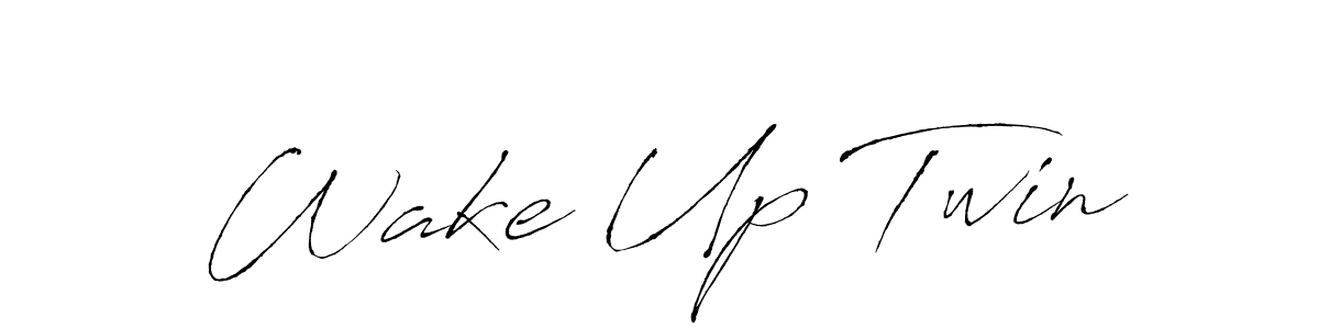 if you are searching for the best signature style for your name Wake Up Twin. so please give up your signature search. here we have designed multiple signature styles  using Antro_Vectra. Wake Up Twin signature style 6 images and pictures png