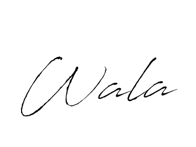 It looks lik you need a new signature style for name Wala. Design unique handwritten (Antro_Vectra) signature with our free signature maker in just a few clicks. Wala signature style 6 images and pictures png