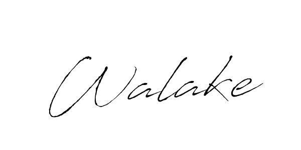 if you are searching for the best signature style for your name Walake. so please give up your signature search. here we have designed multiple signature styles  using Antro_Vectra. Walake signature style 6 images and pictures png