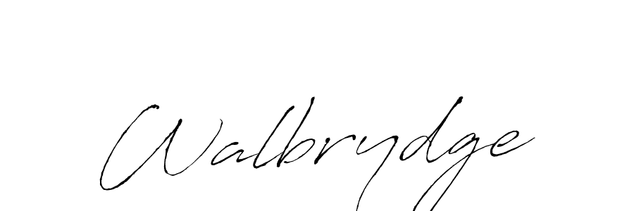Also we have Walbrydge name is the best signature style. Create professional handwritten signature collection using Antro_Vectra autograph style. Walbrydge signature style 6 images and pictures png