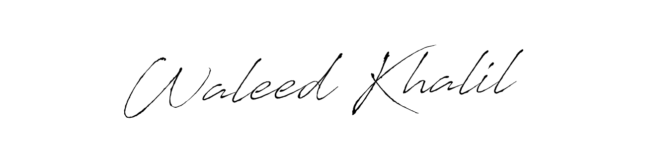 You can use this online signature creator to create a handwritten signature for the name Waleed Khalil. This is the best online autograph maker. Waleed Khalil signature style 6 images and pictures png