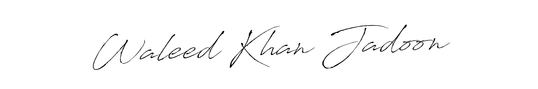 You can use this online signature creator to create a handwritten signature for the name Waleed Khan Jadoon. This is the best online autograph maker. Waleed Khan Jadoon signature style 6 images and pictures png