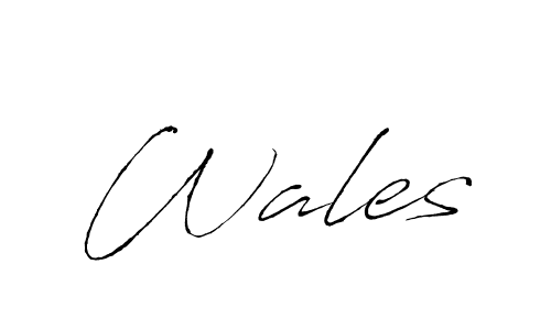 Antro_Vectra is a professional signature style that is perfect for those who want to add a touch of class to their signature. It is also a great choice for those who want to make their signature more unique. Get Wales name to fancy signature for free. Wales signature style 6 images and pictures png