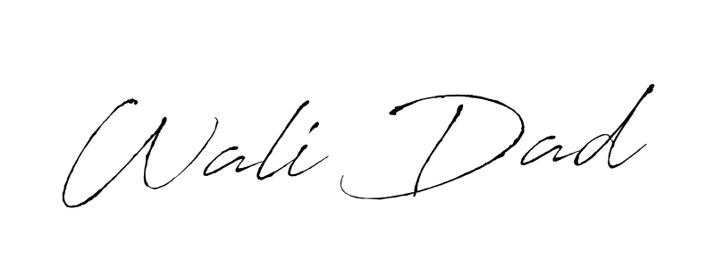 Once you've used our free online signature maker to create your best signature Antro_Vectra style, it's time to enjoy all of the benefits that Wali Dad name signing documents. Wali Dad signature style 6 images and pictures png