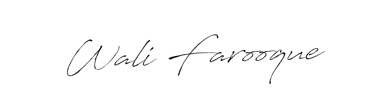 You can use this online signature creator to create a handwritten signature for the name Wali Farooque. This is the best online autograph maker. Wali Farooque signature style 6 images and pictures png