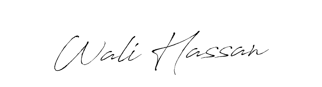 How to Draw Wali Hassan signature style? Antro_Vectra is a latest design signature styles for name Wali Hassan. Wali Hassan signature style 6 images and pictures png