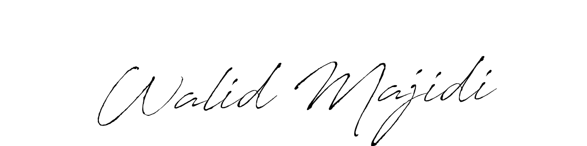 Also You can easily find your signature by using the search form. We will create Walid Majidi name handwritten signature images for you free of cost using Antro_Vectra sign style. Walid Majidi signature style 6 images and pictures png
