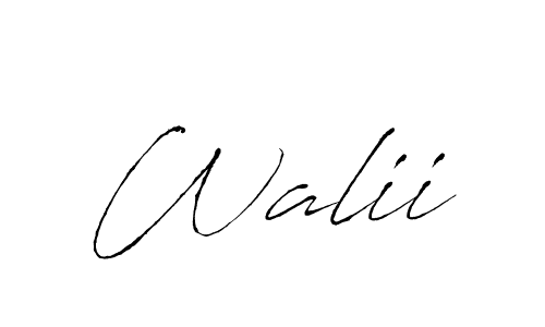 Make a short Walii signature style. Manage your documents anywhere anytime using Antro_Vectra. Create and add eSignatures, submit forms, share and send files easily. Walii signature style 6 images and pictures png