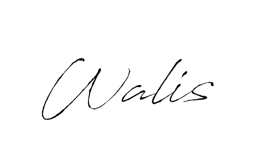 See photos of Walis official signature by Spectra . Check more albums & portfolios. Read reviews & check more about Antro_Vectra font. Walis signature style 6 images and pictures png