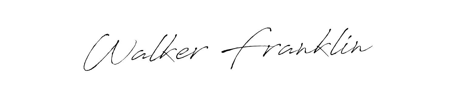 Design your own signature with our free online signature maker. With this signature software, you can create a handwritten (Antro_Vectra) signature for name Walker Franklin. Walker Franklin signature style 6 images and pictures png