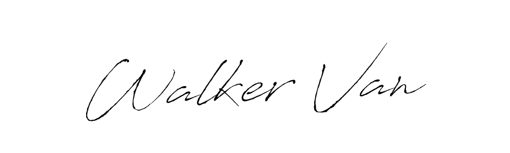 You should practise on your own different ways (Antro_Vectra) to write your name (Walker Van) in signature. don't let someone else do it for you. Walker Van signature style 6 images and pictures png