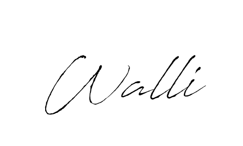 Best and Professional Signature Style for Walli. Antro_Vectra Best Signature Style Collection. Walli signature style 6 images and pictures png