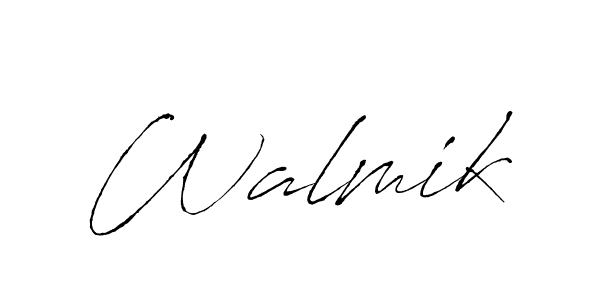 Antro_Vectra is a professional signature style that is perfect for those who want to add a touch of class to their signature. It is also a great choice for those who want to make their signature more unique. Get Walmik name to fancy signature for free. Walmik signature style 6 images and pictures png