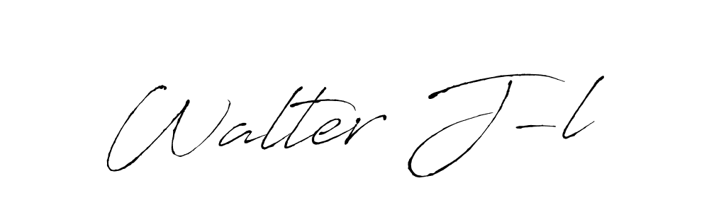 It looks lik you need a new signature style for name Walter J-l. Design unique handwritten (Antro_Vectra) signature with our free signature maker in just a few clicks. Walter J-l signature style 6 images and pictures png