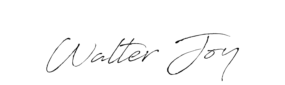 Design your own signature with our free online signature maker. With this signature software, you can create a handwritten (Antro_Vectra) signature for name Walter Joy. Walter Joy signature style 6 images and pictures png