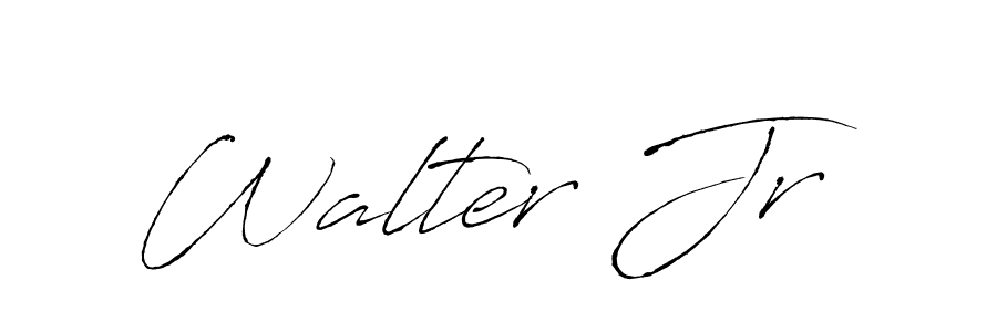 Antro_Vectra is a professional signature style that is perfect for those who want to add a touch of class to their signature. It is also a great choice for those who want to make their signature more unique. Get Walter Jr name to fancy signature for free. Walter Jr signature style 6 images and pictures png