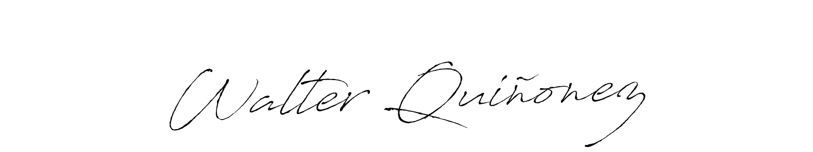 How to make Walter Quiñonez signature? Antro_Vectra is a professional autograph style. Create handwritten signature for Walter Quiñonez name. Walter Quiñonez signature style 6 images and pictures png