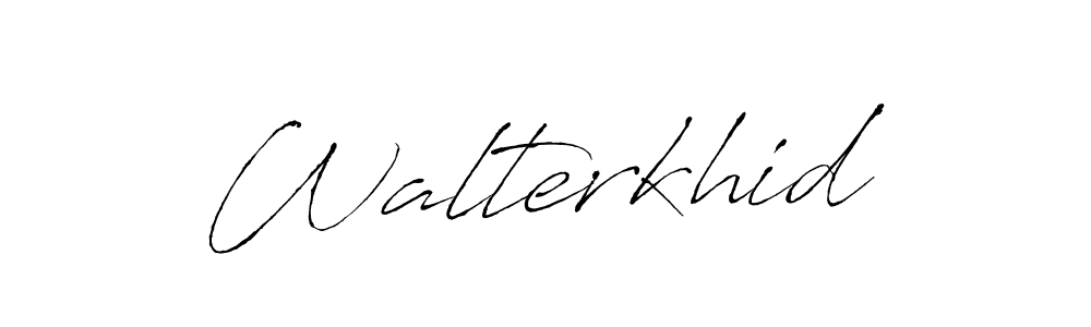 Antro_Vectra is a professional signature style that is perfect for those who want to add a touch of class to their signature. It is also a great choice for those who want to make their signature more unique. Get Walterkhid name to fancy signature for free. Walterkhid signature style 6 images and pictures png