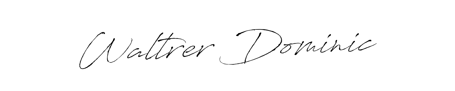 This is the best signature style for the Waltrer Dominic name. Also you like these signature font (Antro_Vectra). Mix name signature. Waltrer Dominic signature style 6 images and pictures png