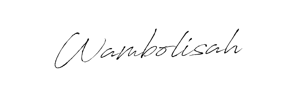 Best and Professional Signature Style for Wambolisah. Antro_Vectra Best Signature Style Collection. Wambolisah signature style 6 images and pictures png
