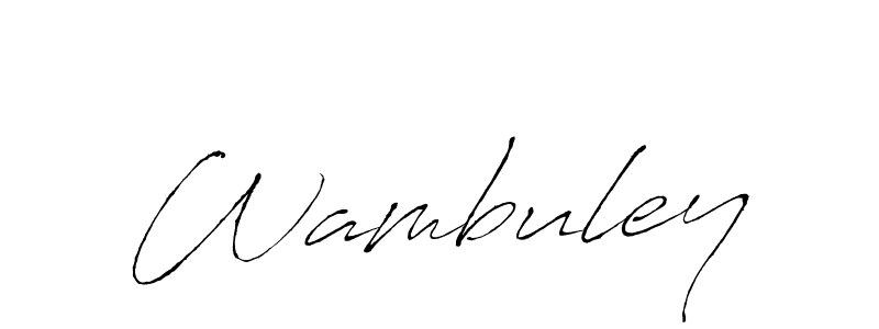Once you've used our free online signature maker to create your best signature Antro_Vectra style, it's time to enjoy all of the benefits that Wambuley name signing documents. Wambuley signature style 6 images and pictures png